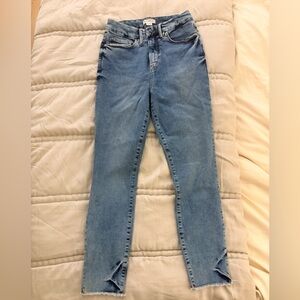 Good American high waisted stretch jeans size 28